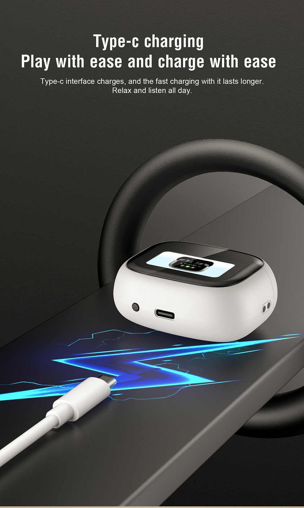Thumbnail: AeroPulse Smart – True Wireless Earbuds with Intelligent Display Case