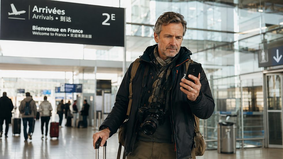 Staying Online While Travelling in France