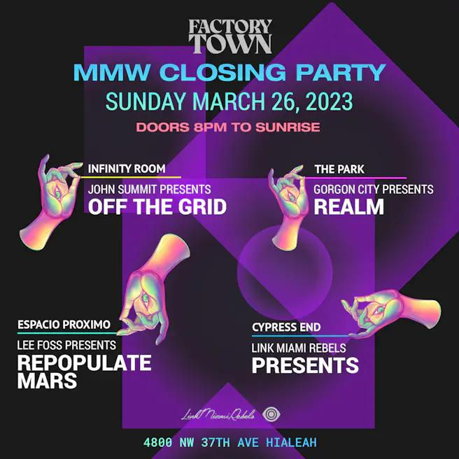 THE FACTORY - MMW CLOSING PARTY - MIAMI