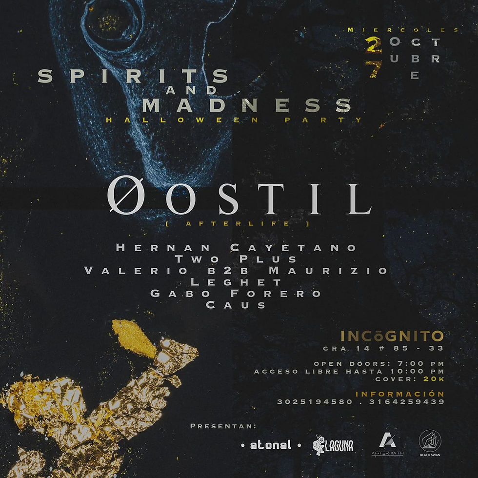 ØOSTIL - BOGOTÁ - 20K 