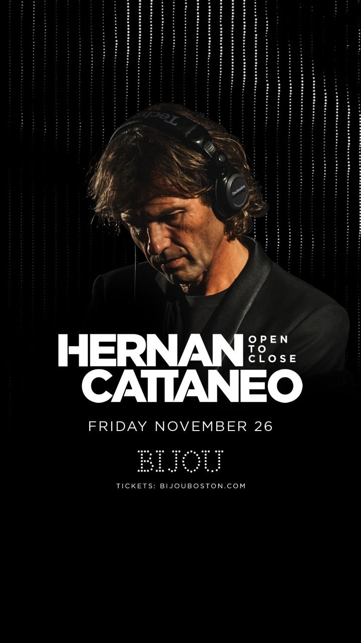 HERNAN CATTANEO - SET OPEN TO CLOSE- BOSTON 