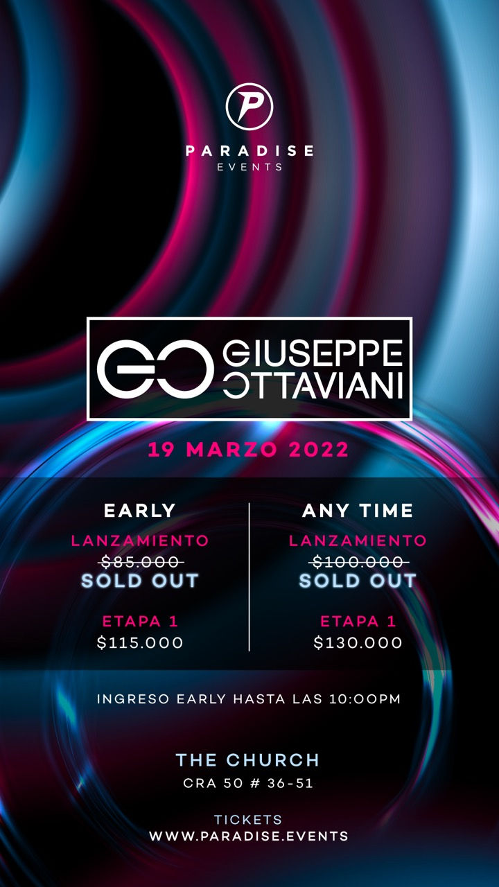 GIUSEPPE OTTAVIANI -  MEDELLIN- 115K  EARLY 