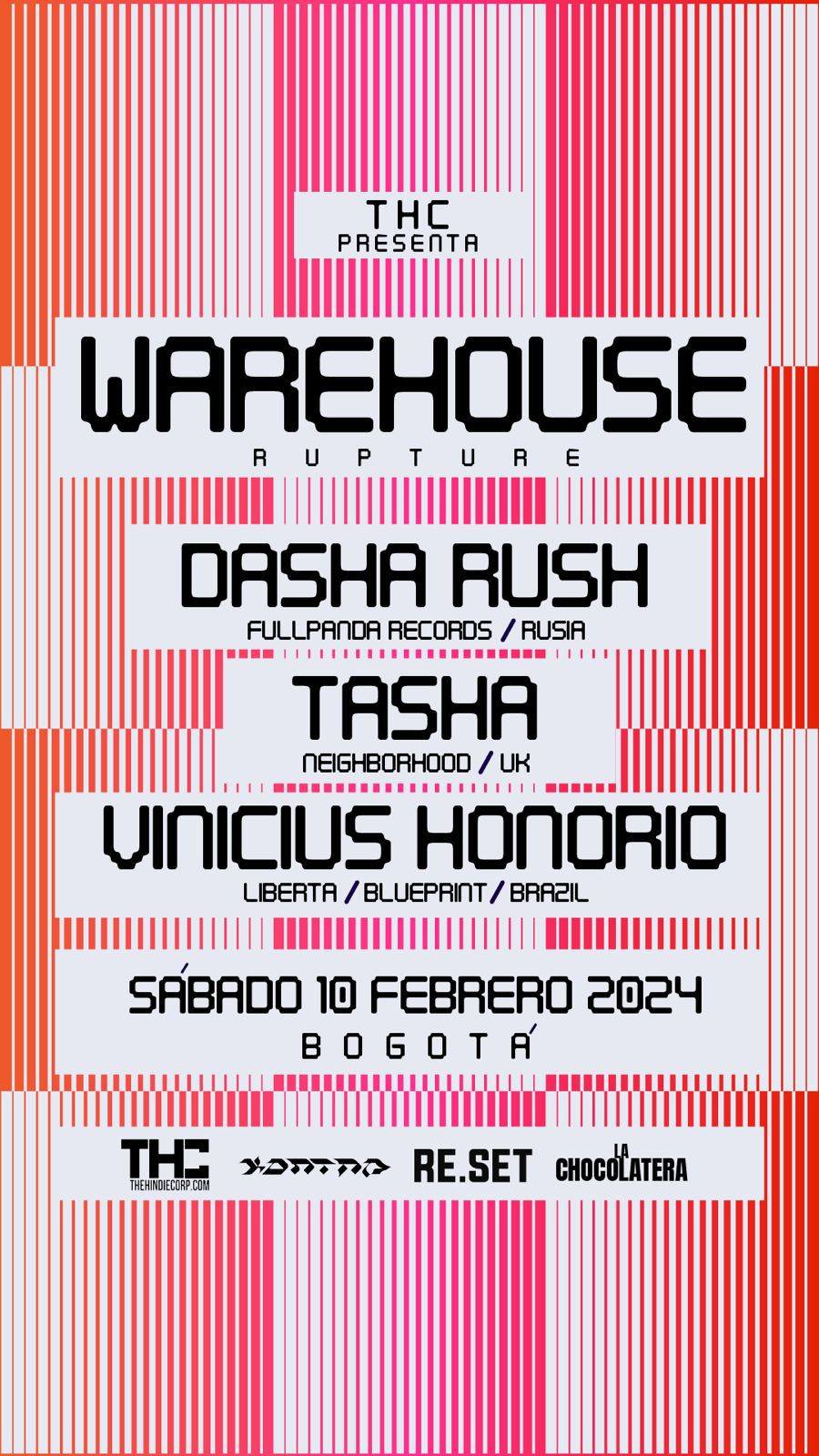 DASHA RUSH - VINICIUS HONORIO - TASHA - BOGOTÁ