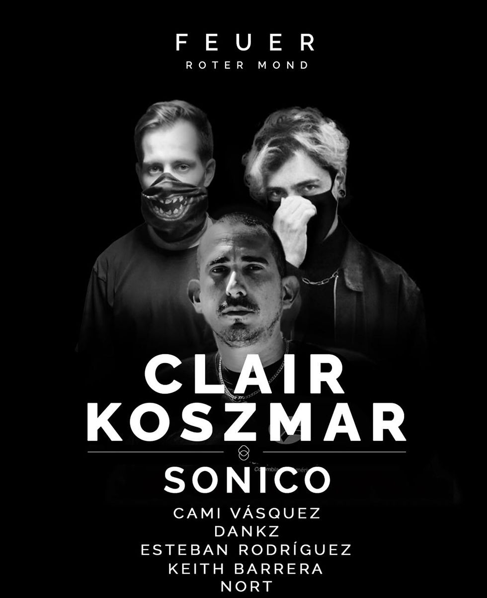 FEUER - KOSZMAR - CLAIR - SONICO - BOGOTÁ - 35K