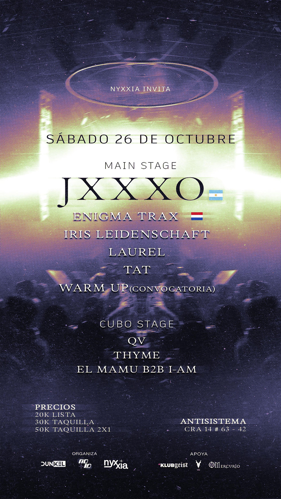 JXXXO - BOGOTÁ