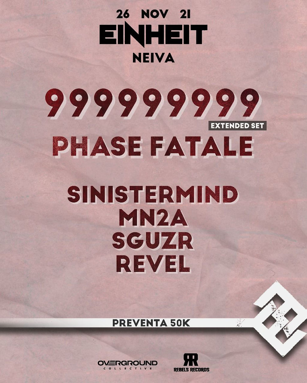 999999999 - PHASE FATALE - NEIVA - 50K