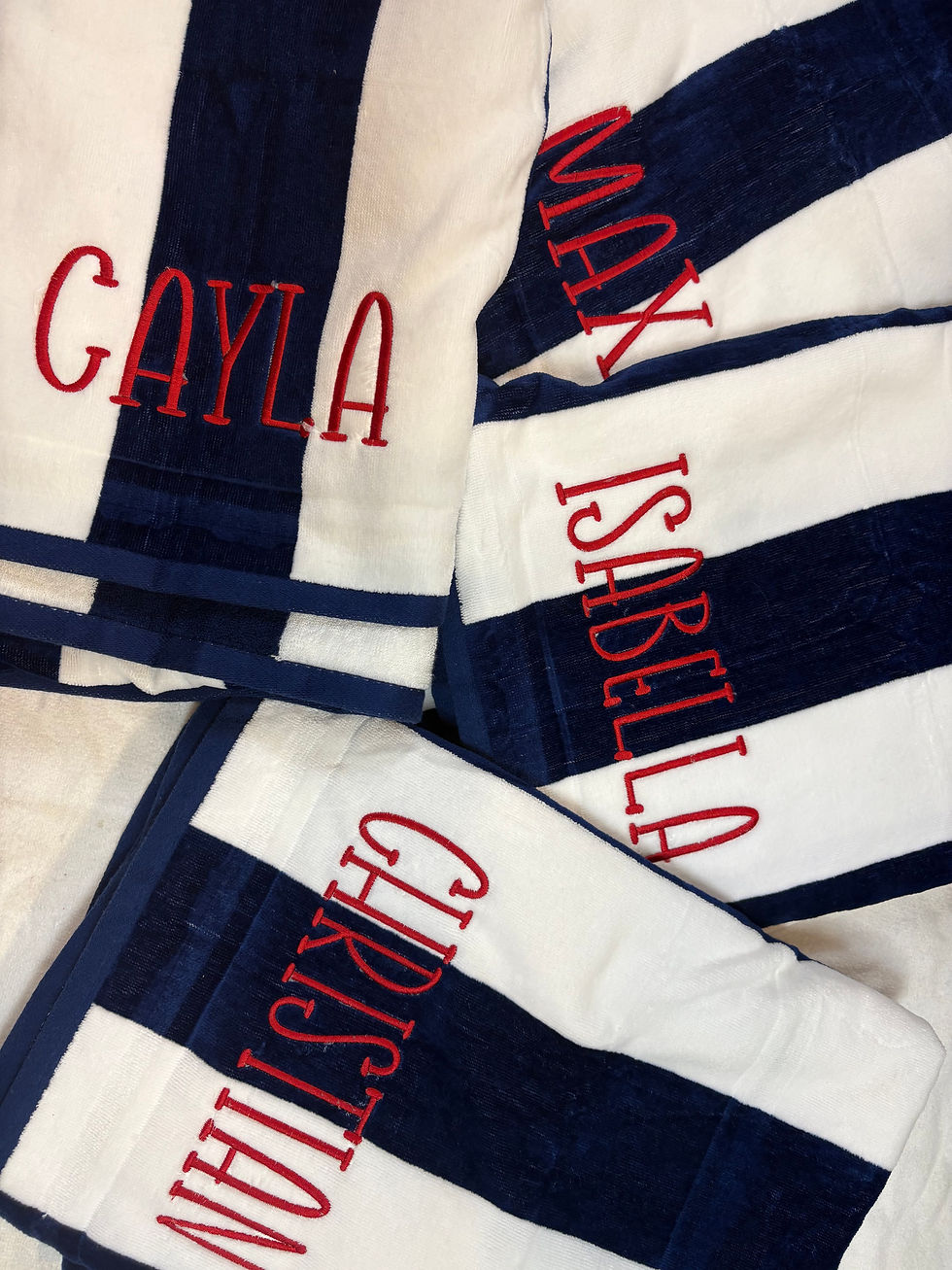 BEACH TOWELS PERSONALIZED