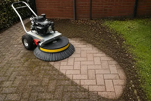 drive-revive-power-brush-machine-cleaning-block-paving-moss-removal-north-wales