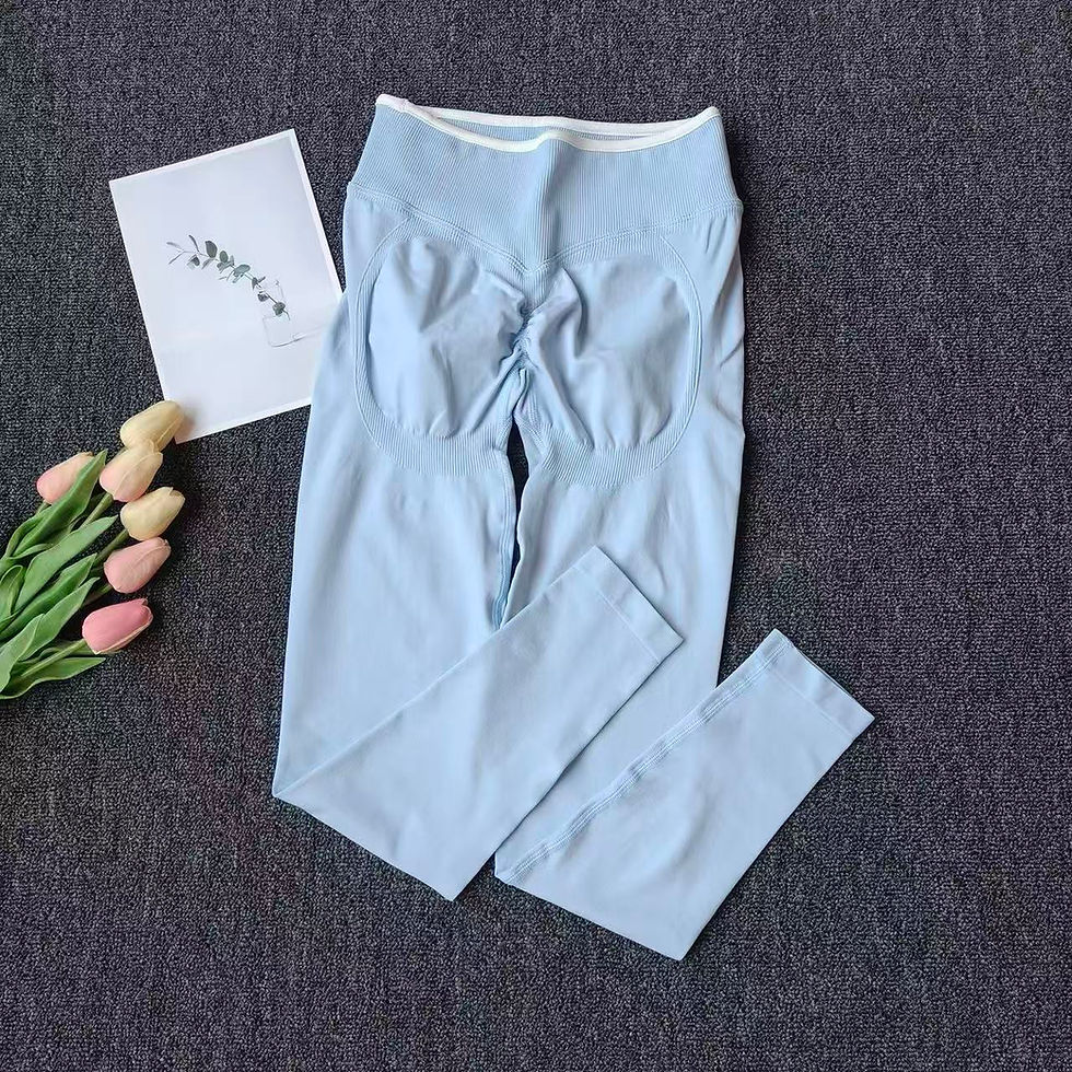 Miniatura: Mallas de yoga "Peach Butt" sin costuras