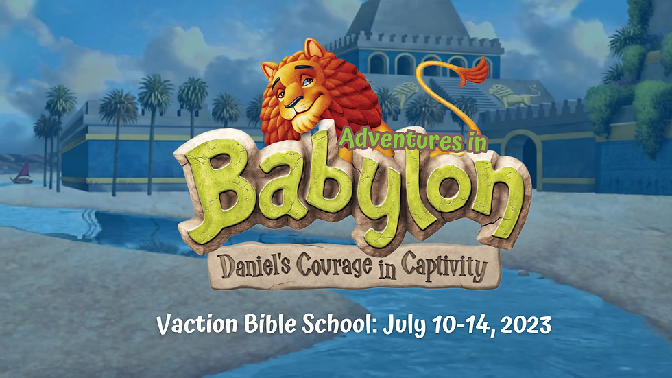 Vacation Bible School 2023