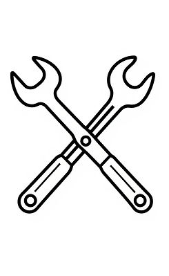 A simple black and white icon that depicts _tools__edited.jpg