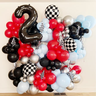 6x6 Wall with Racecar theme $400