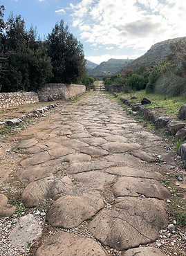 Antike Via Appia bei Itri