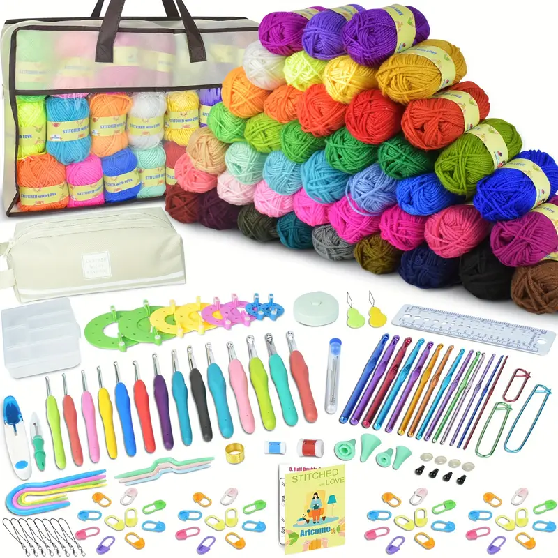 Crochet yarn kit