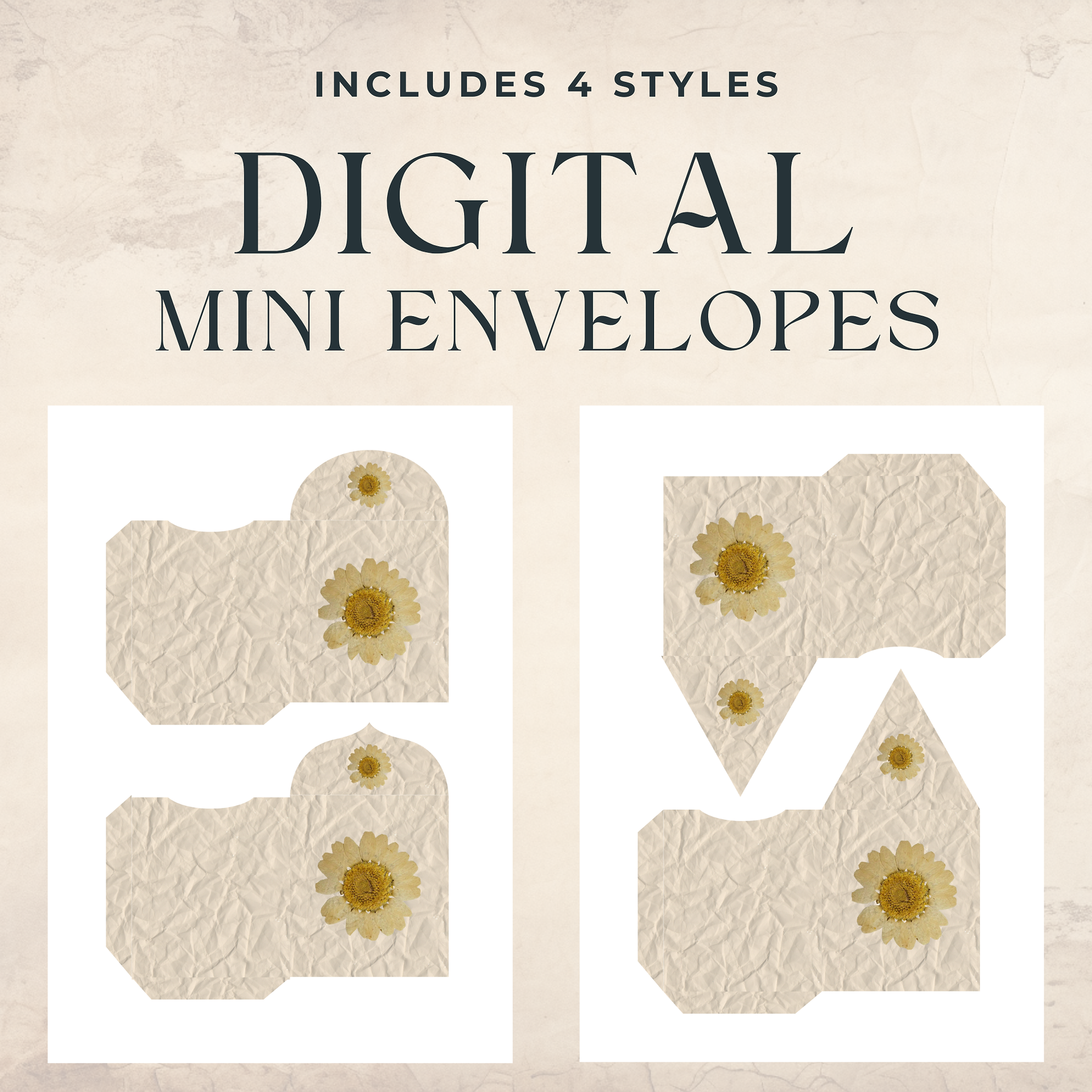 Mini Vintage Envelopes