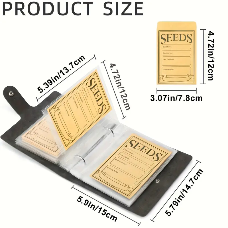 Garden Seed Storage Organizer