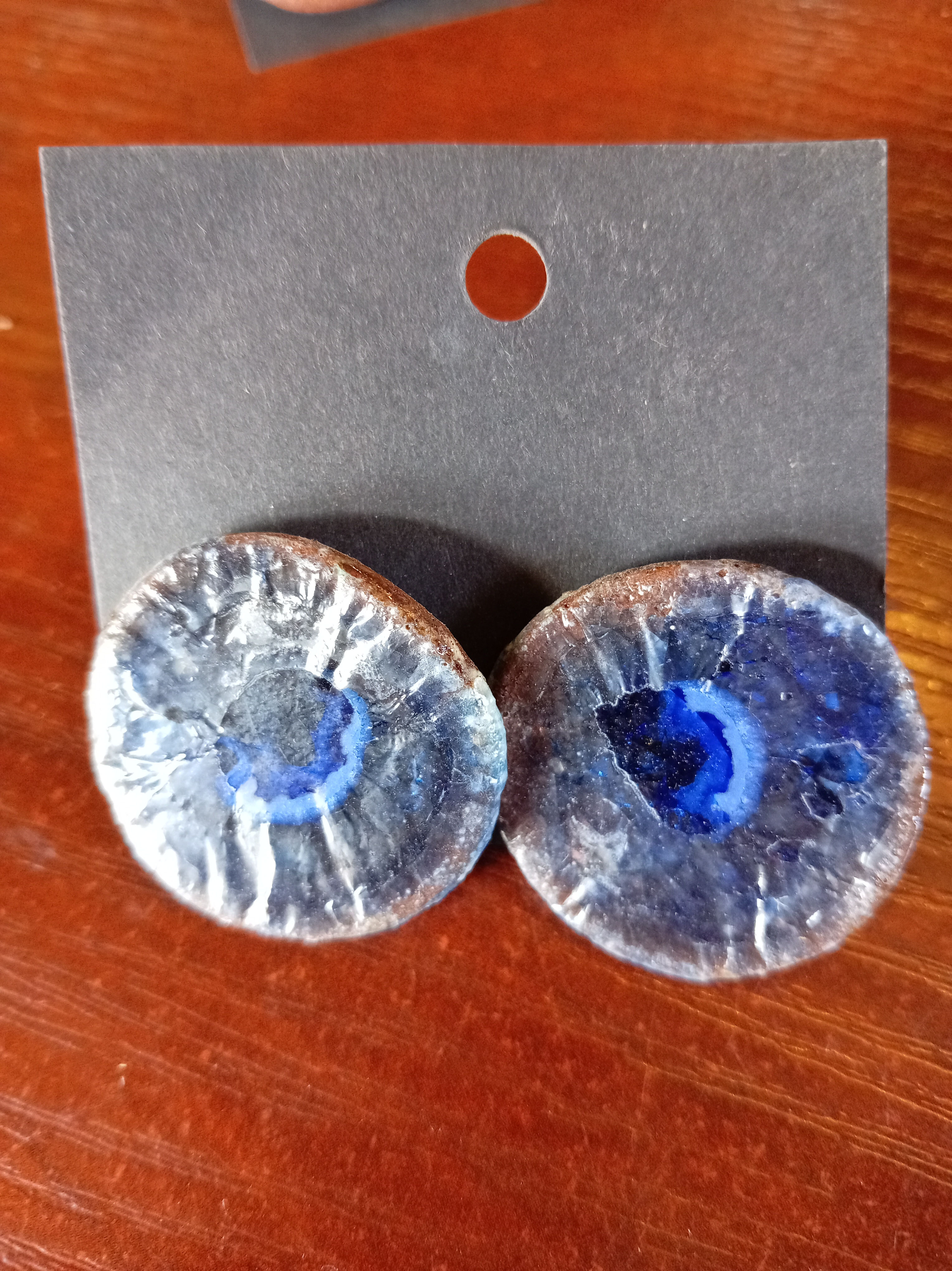 Ceramic Clay Earrings