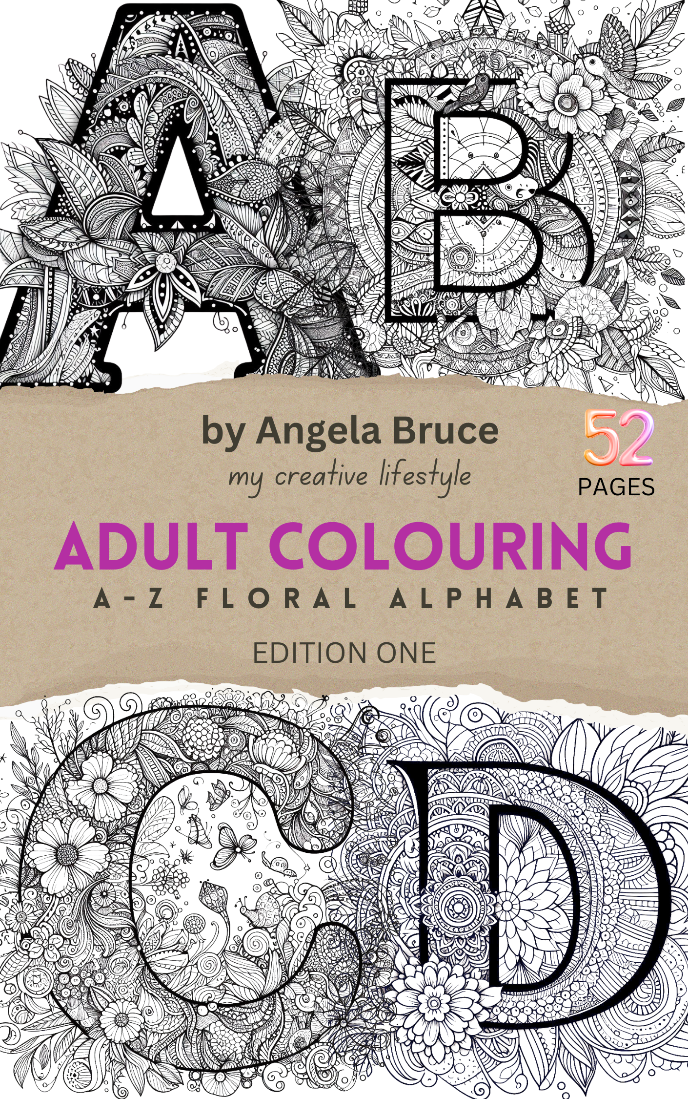 Adult Colouring A-Z
