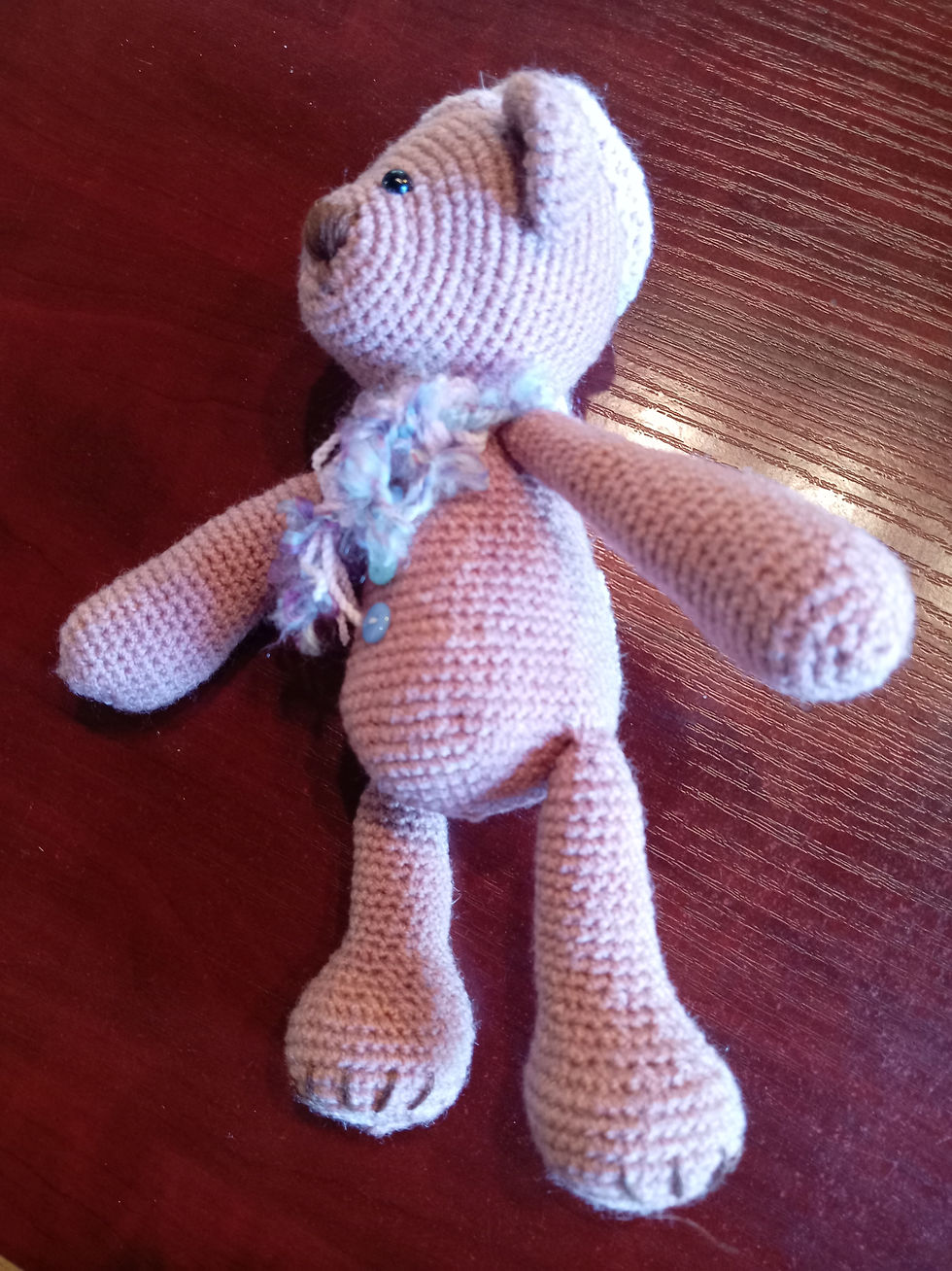 Roscoe Buttons Teddy Bear