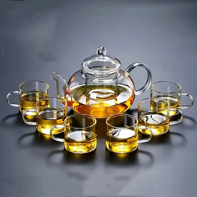 Glass Teapot Set