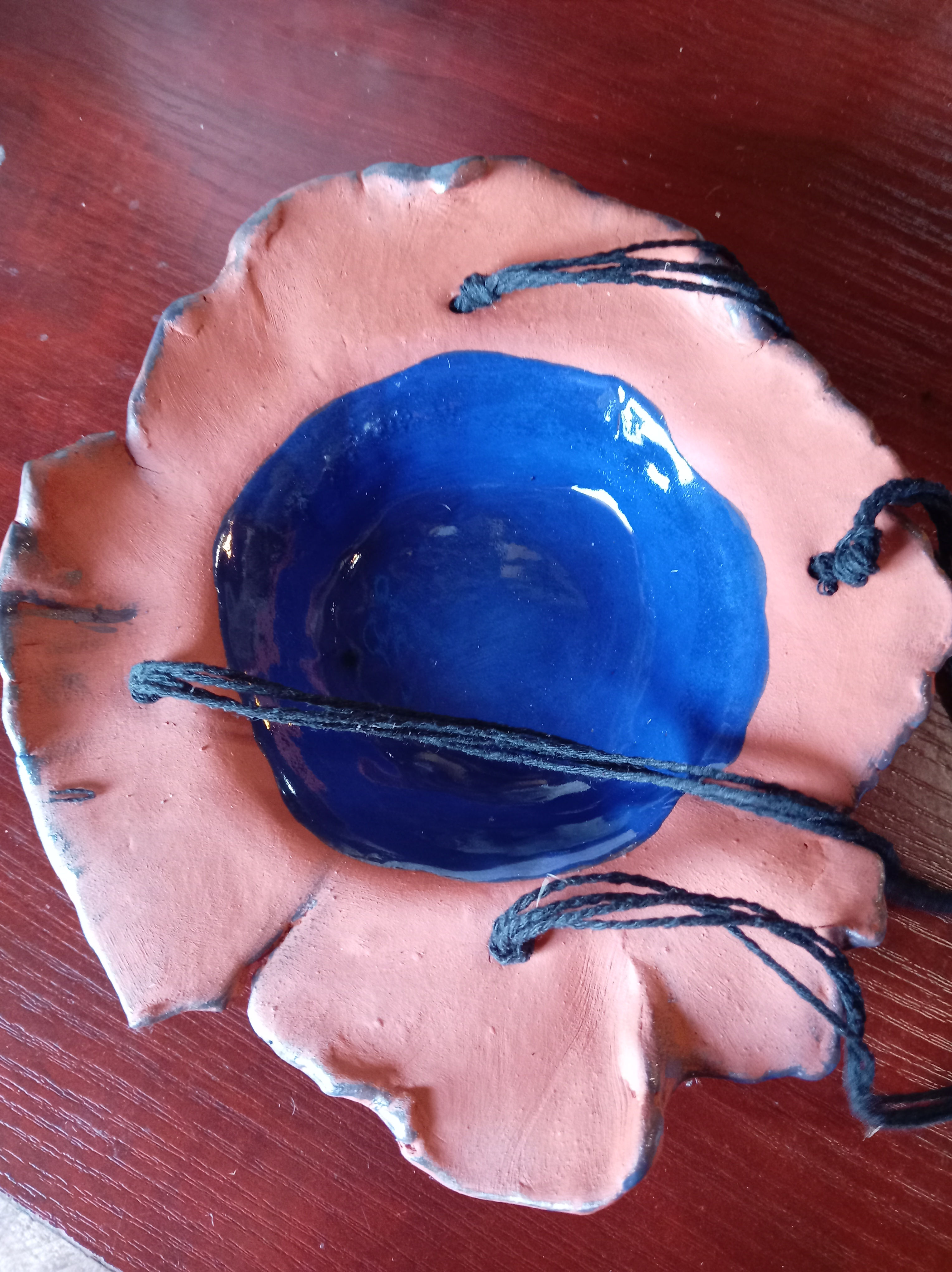 Hanging Terracotta Bird Bath