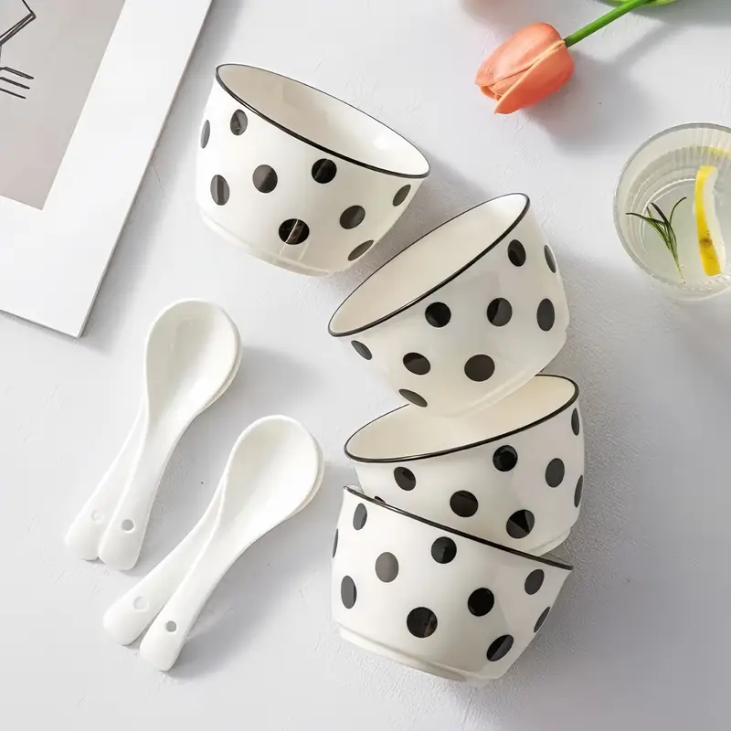 Polka Dot Bowls