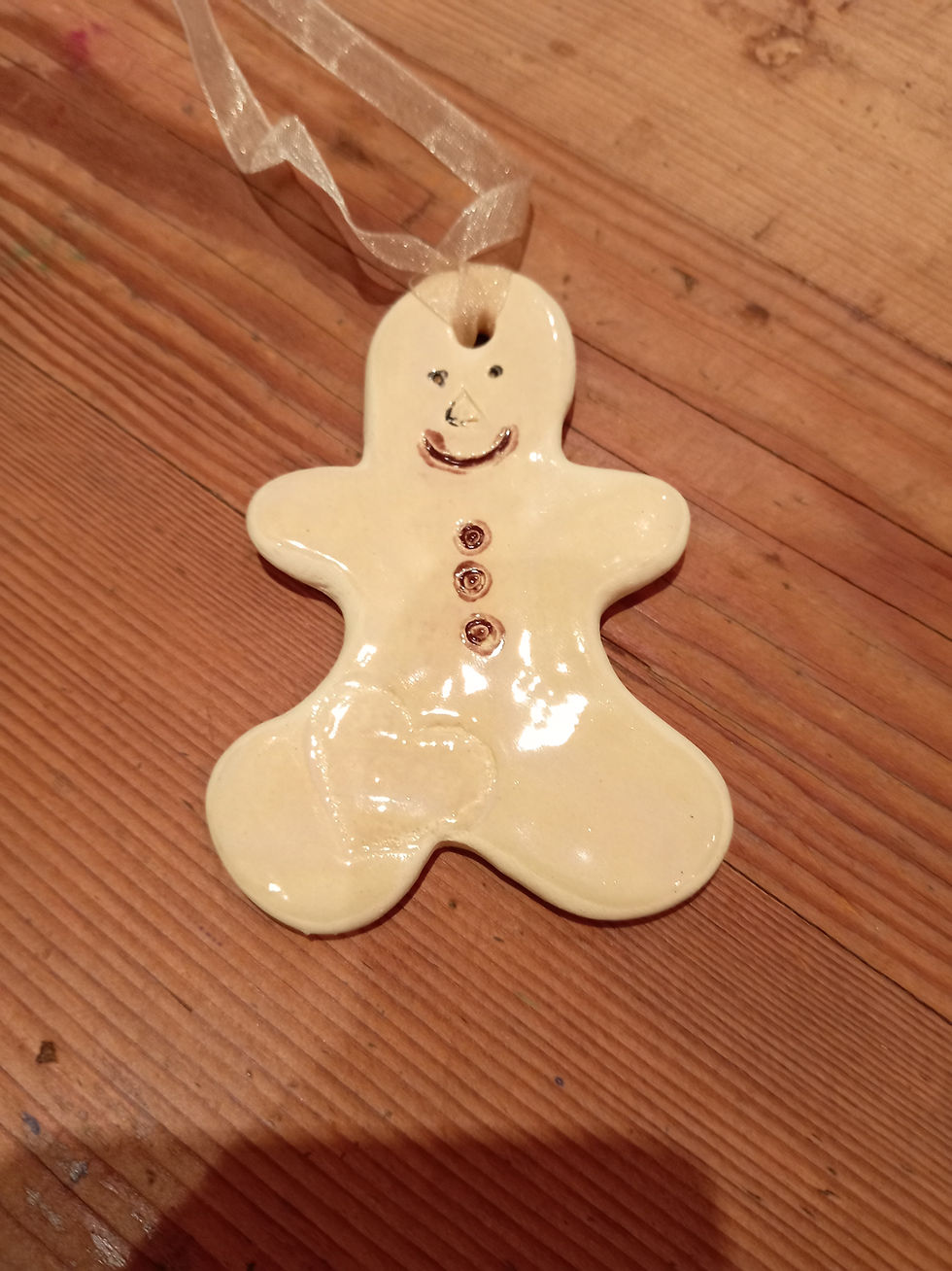 Ceramic Ginger Bread Man