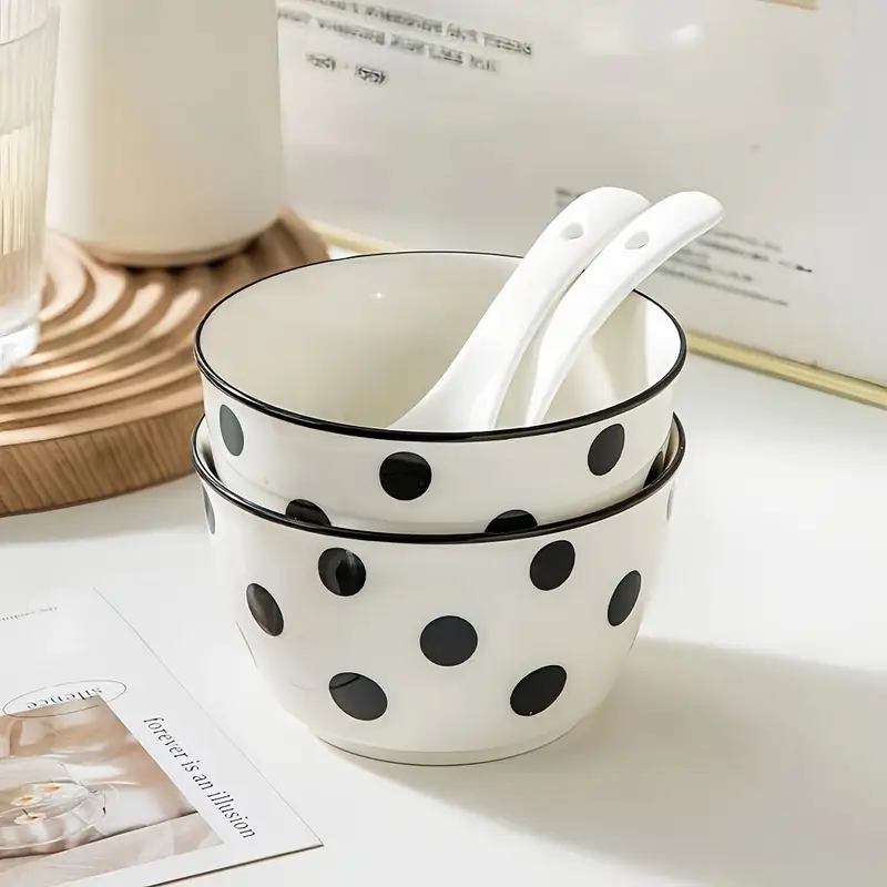 Polka Dot Dishes