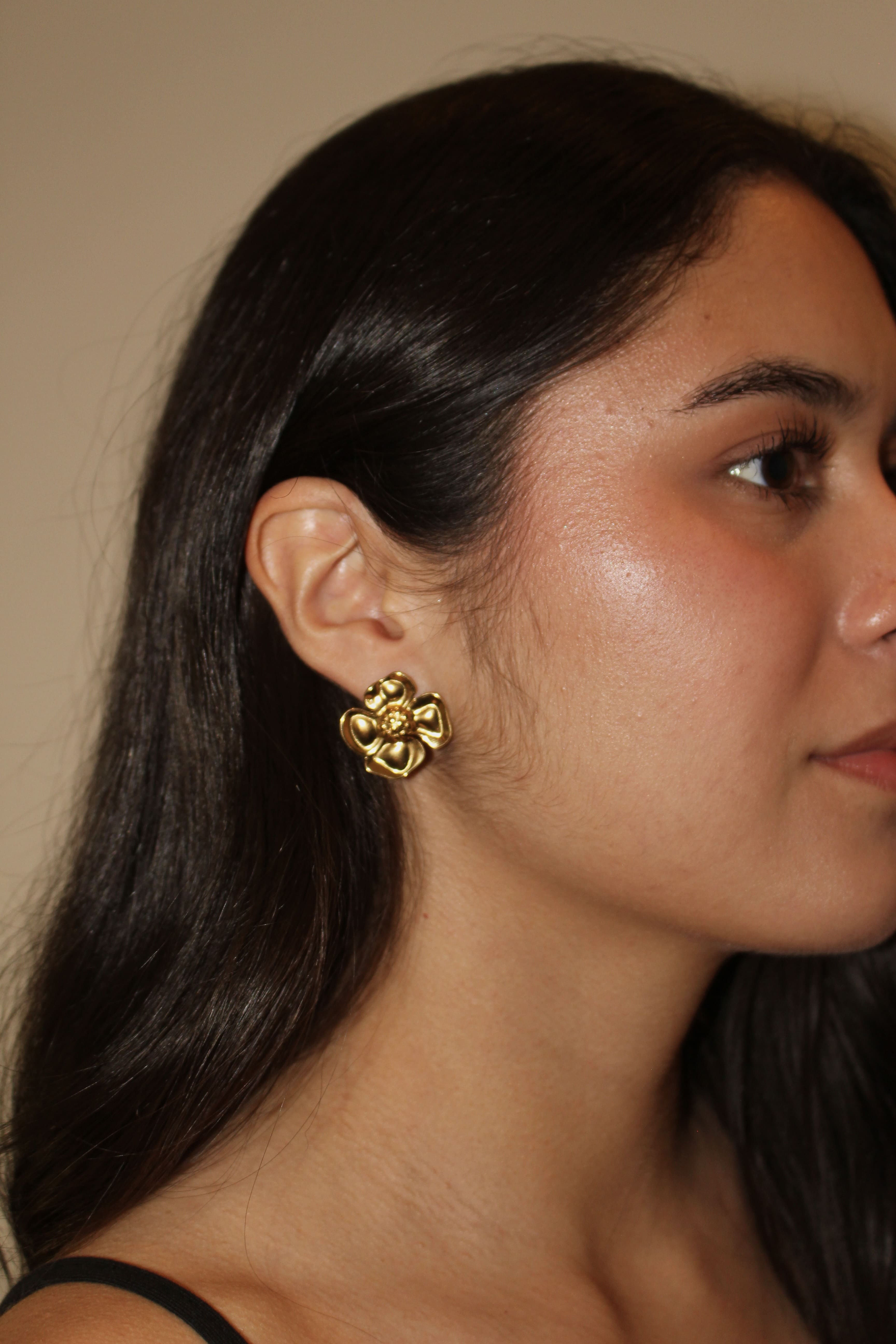 Aretes Flor