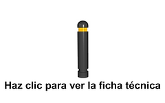 bolardo chico de polietileno reciclado