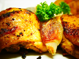 Mustered Garlic Chicken