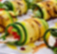 Stuffed Courgette Grillee