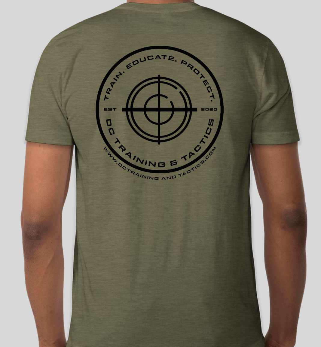 DCTT T-Shirt - Train. Educate. Protect.