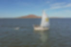 Sailboat undersail in Mexico
