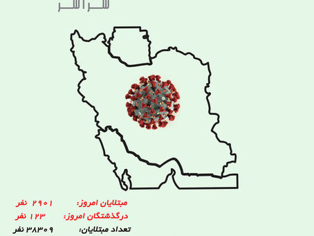 کرونا در ایران ، ۲۹ مارس