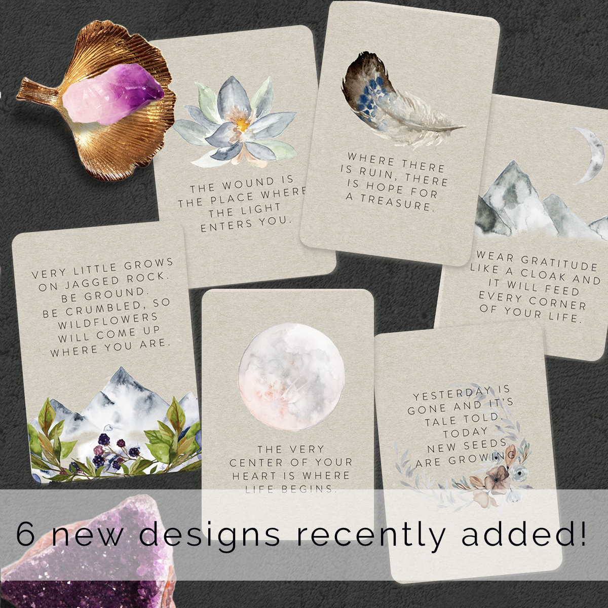 Rumi Quotes Affirmation Deck