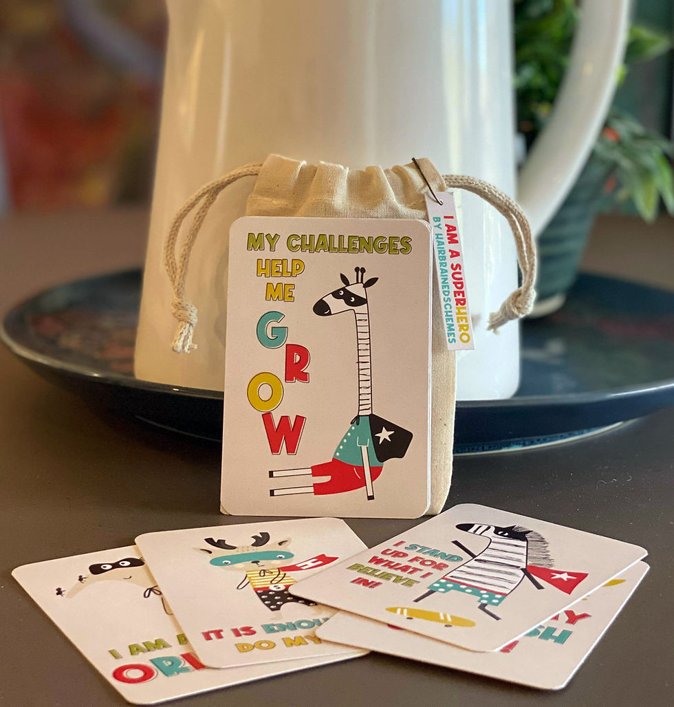 Thumbnail: Superhero Children's Affirmation Cards