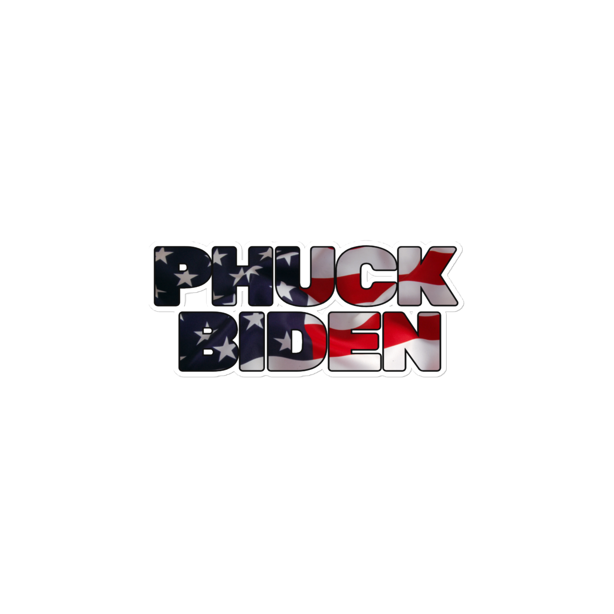 "Phuck Biden" Large Bumper Sticker/Decal
