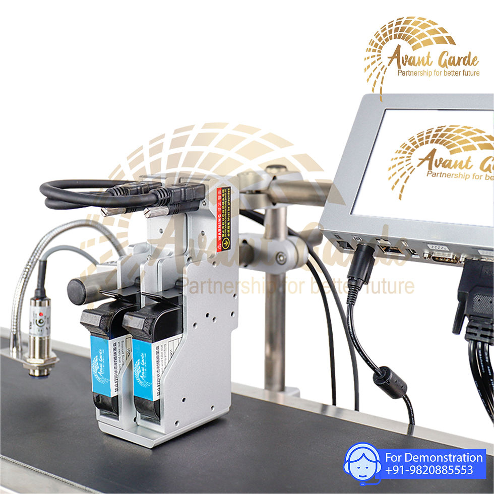 Thumbnail: Avant Garde T490E Online inkjet thermal printer Dual Head joint 1 in