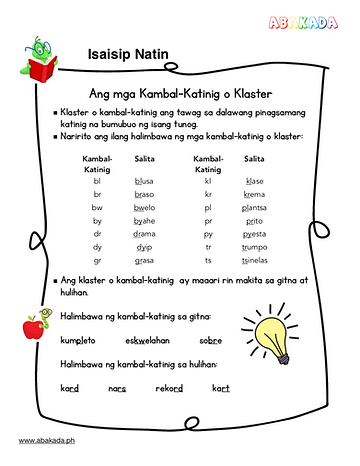 kambal katinig o klaster