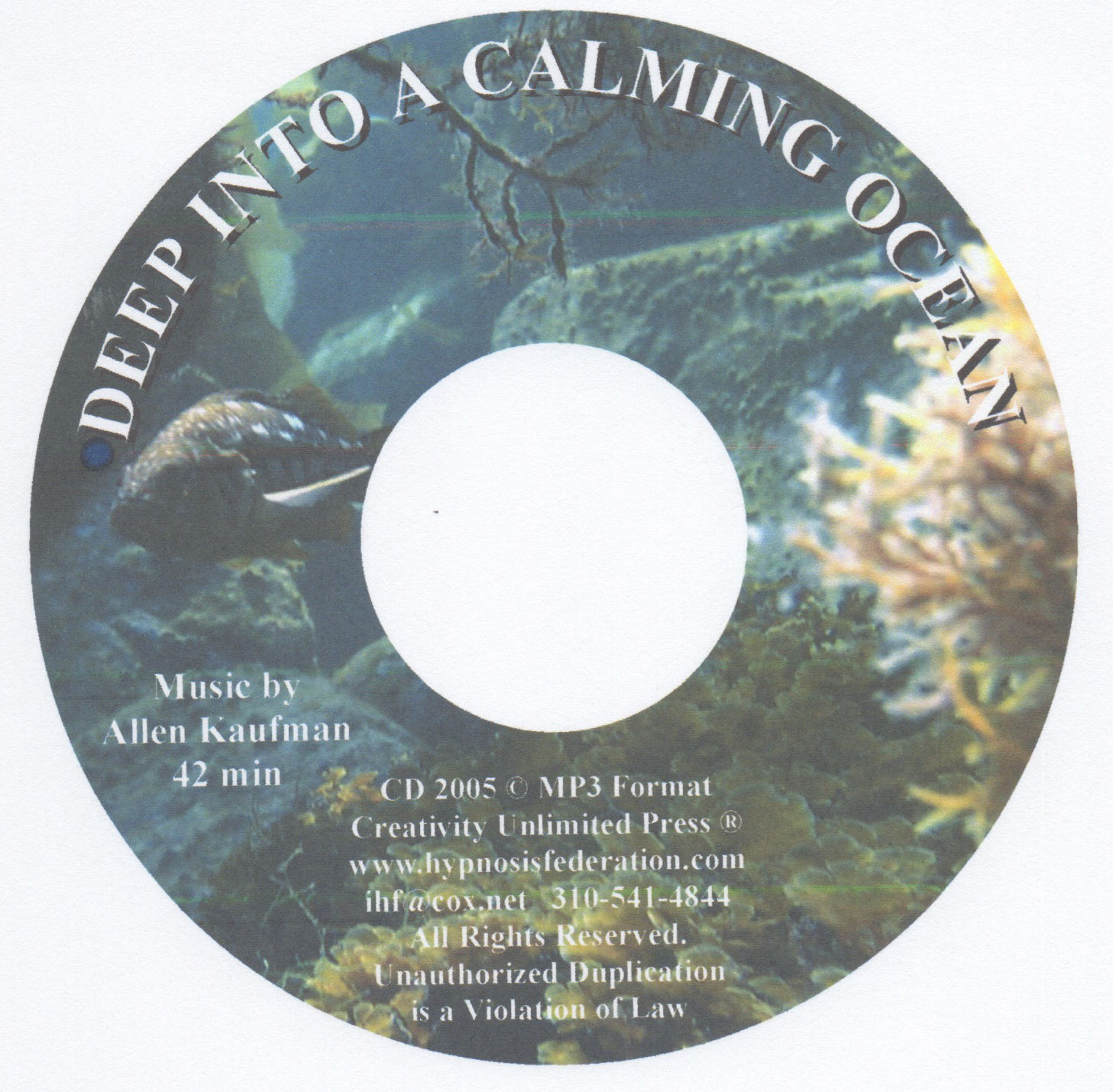 Deep Into A Calming Ocean