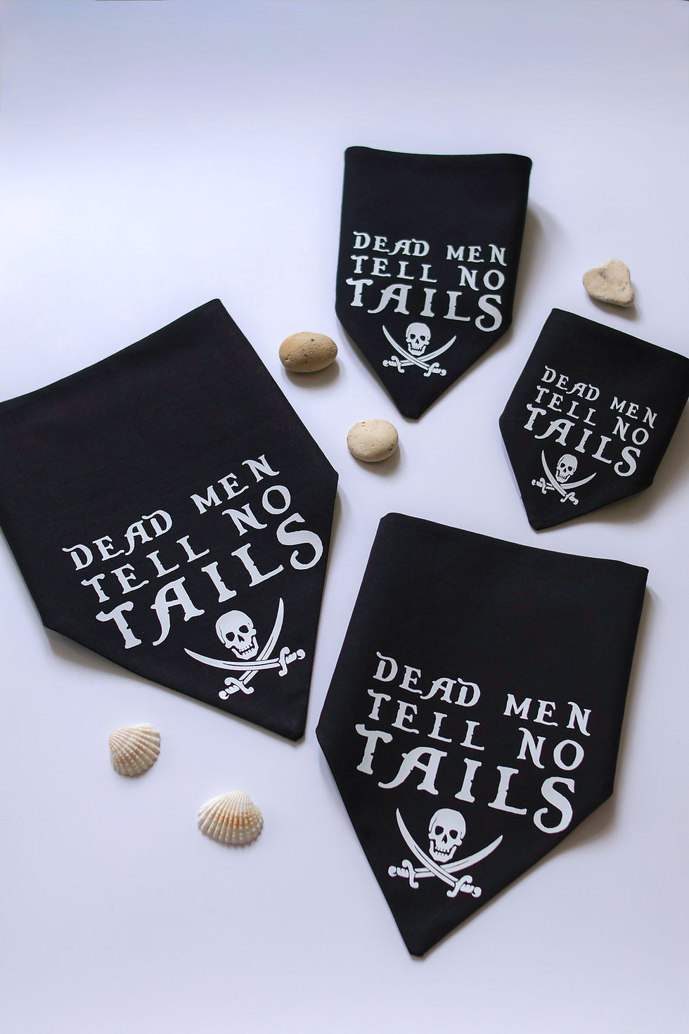 Tell No Tails Pirate Bandana for Dogs & Cats