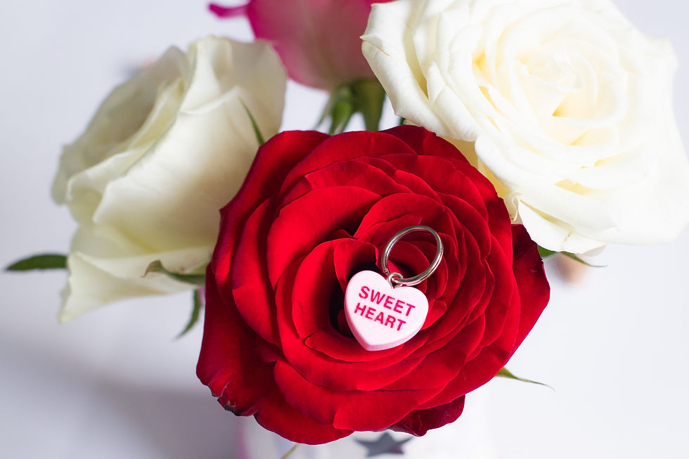 Thumbnail: Candy Hearts Collar Charm