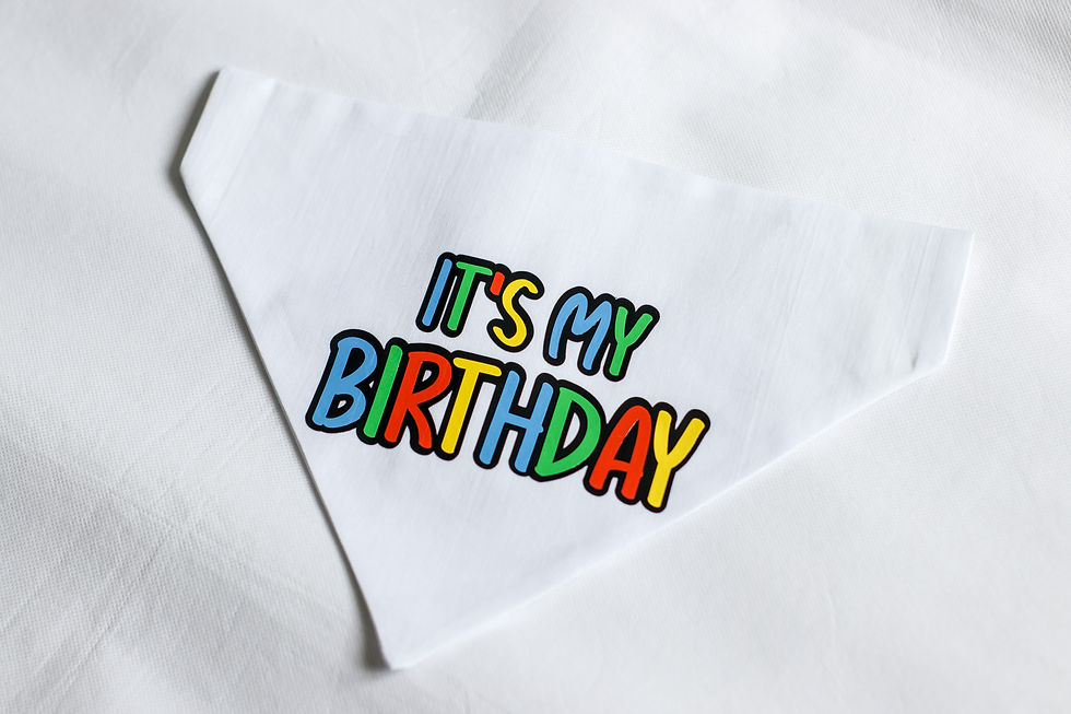Thumbnail: Birthday Bandana