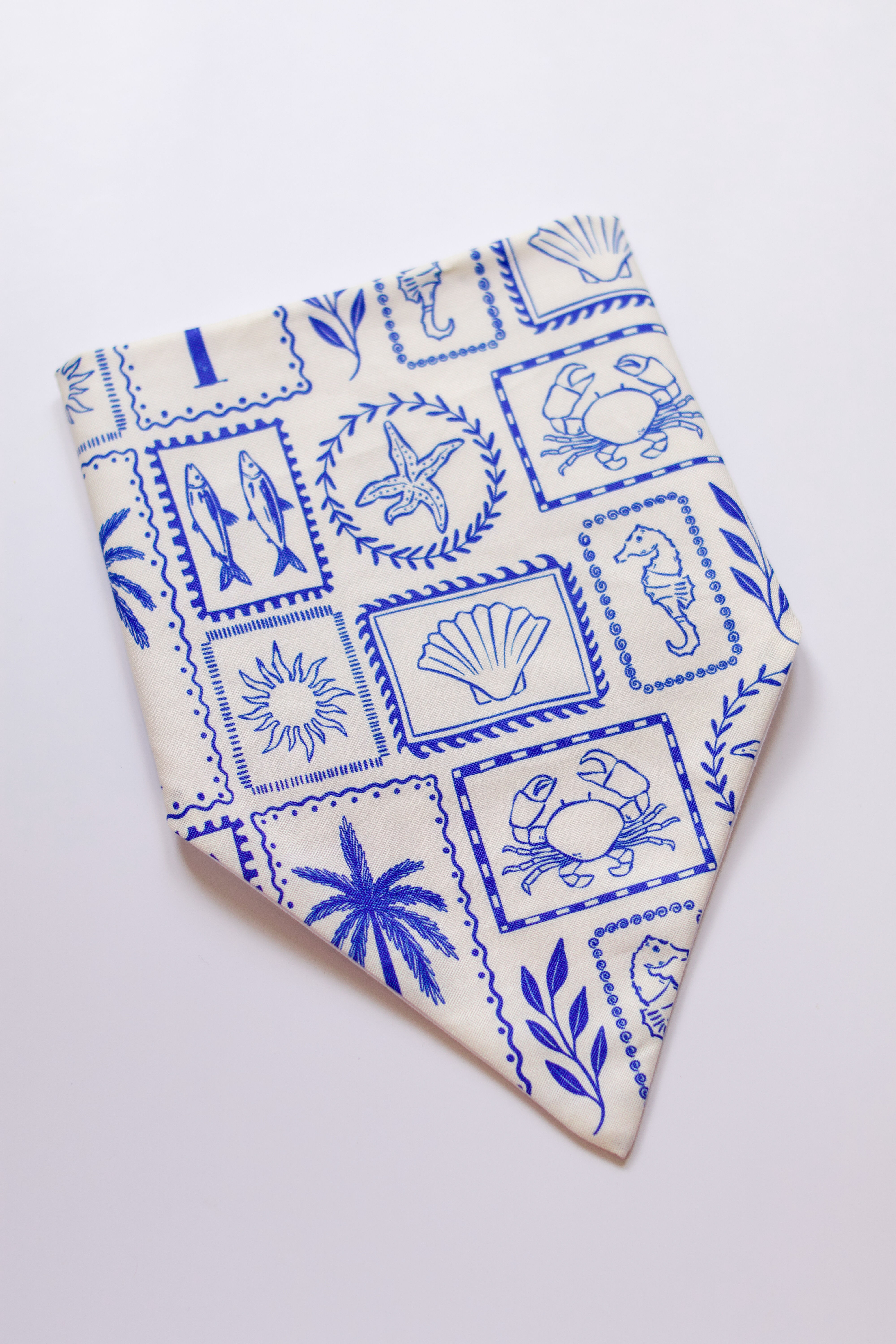 Mediterranean Pattern Bandana for Dogs & Cats