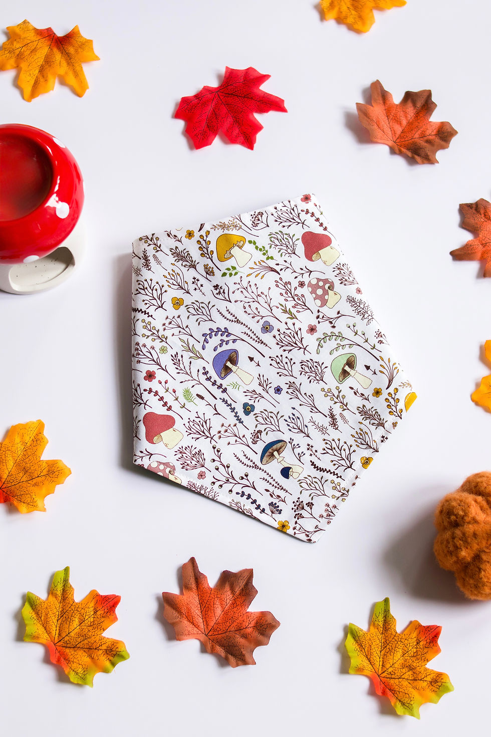 Mushroom Forest Dog & Cat Bandana