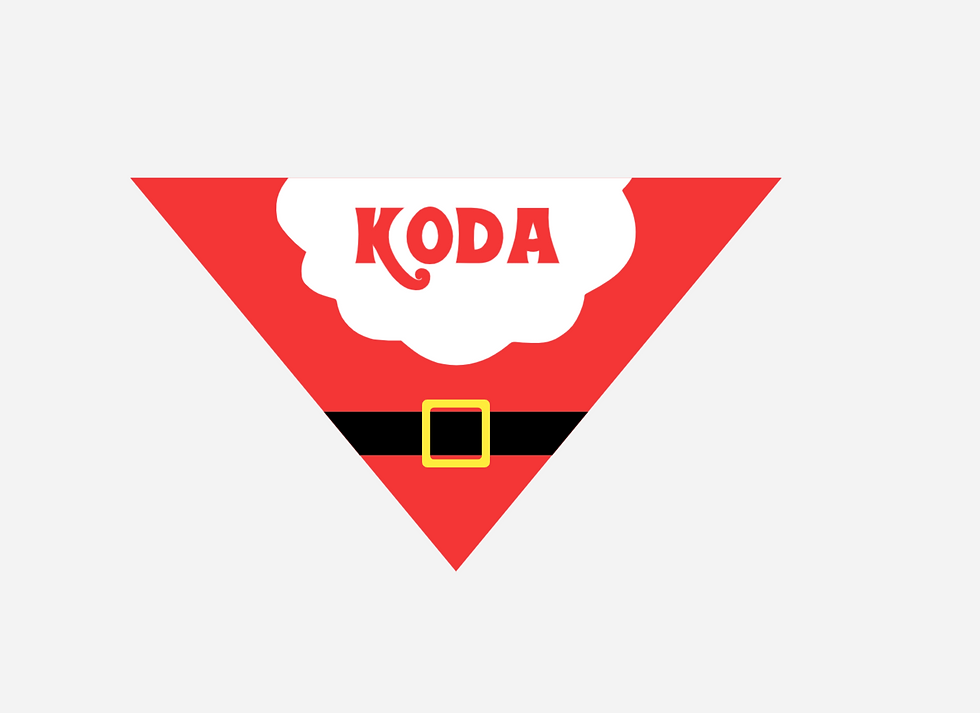Thumbnail: Santa Paws Bandana