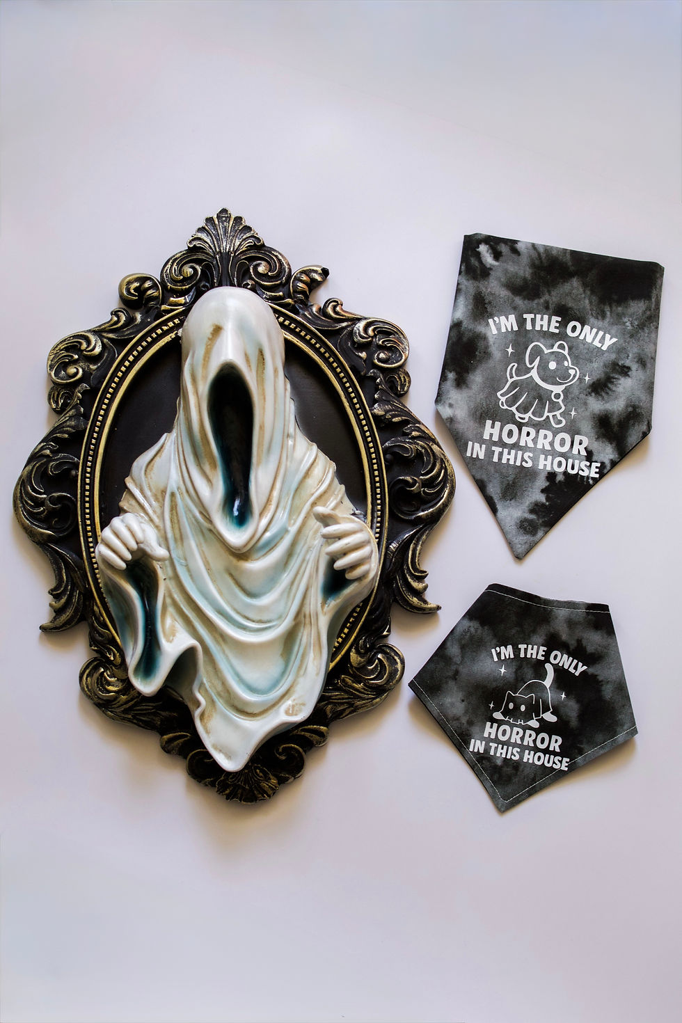 Horror House Pet Halloween Bandana