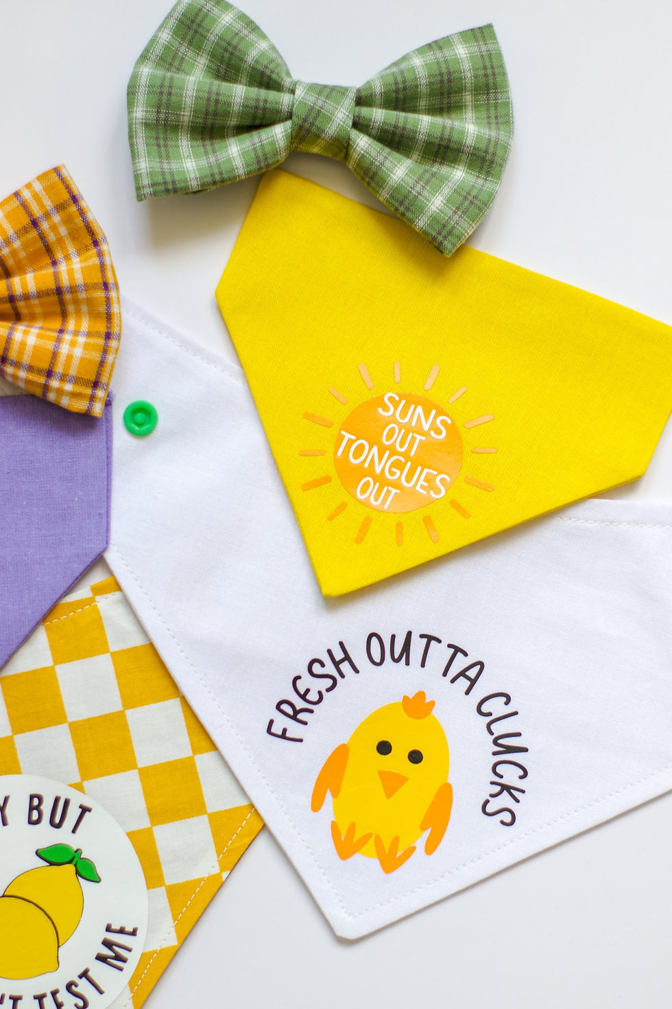 Thumbnail: Wet Nosed Pup Suns Out Summer Bandana for Dogs & Cats