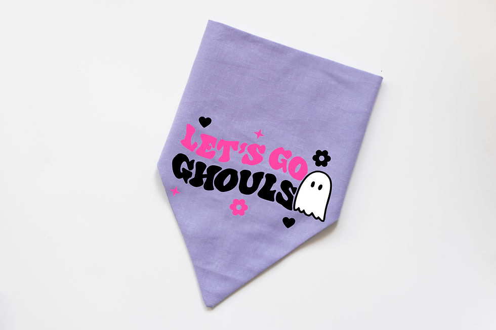 Let's Go Ghouls Bandana